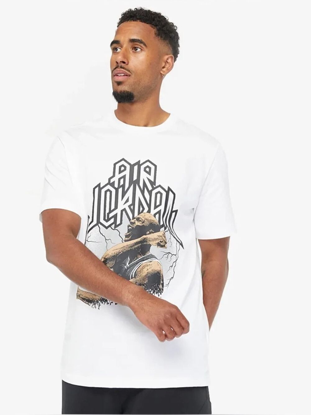 Air Jordan Michael Jordan Lightning Graphic Tee - Size Large